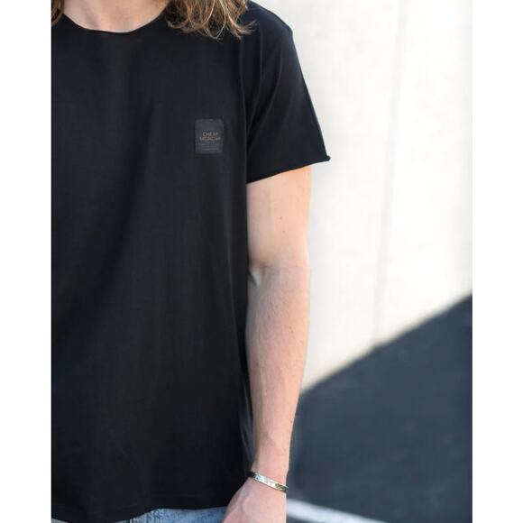 Cheap Monday Stockholm Standard Edge Tee Adult XL Black - Picture 3 of 11